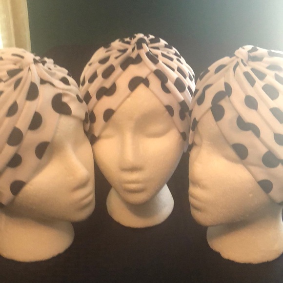 POLKA DOT TURBAN - Picture 2 of 6